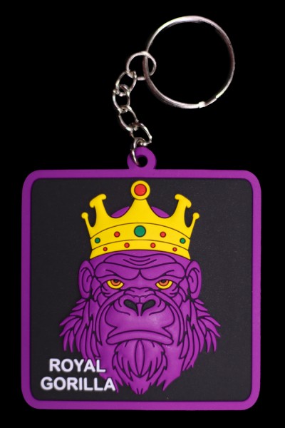 Royal Gorilla Key Chain